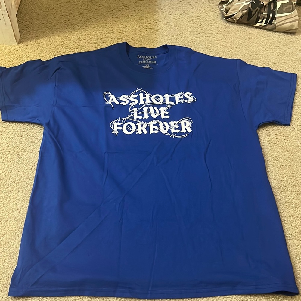 A**holes live forever t shirt NEW! ALF Lindafinegold